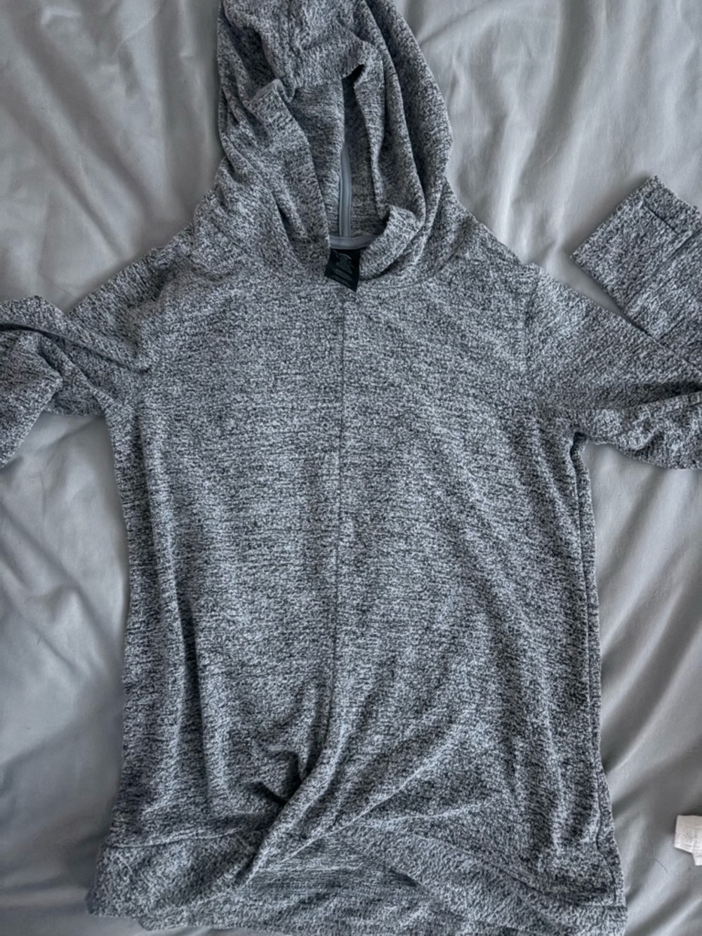 Target Gray Hooded Long Sleeve Tee
